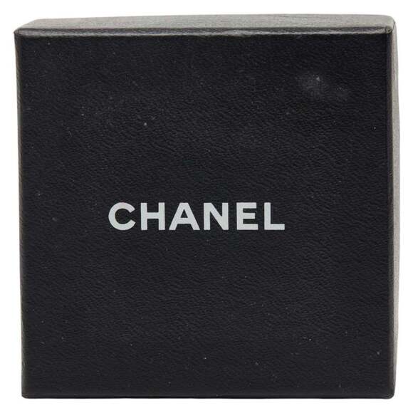 CHANEL Black Logo Earrings - Picture 5 of 6